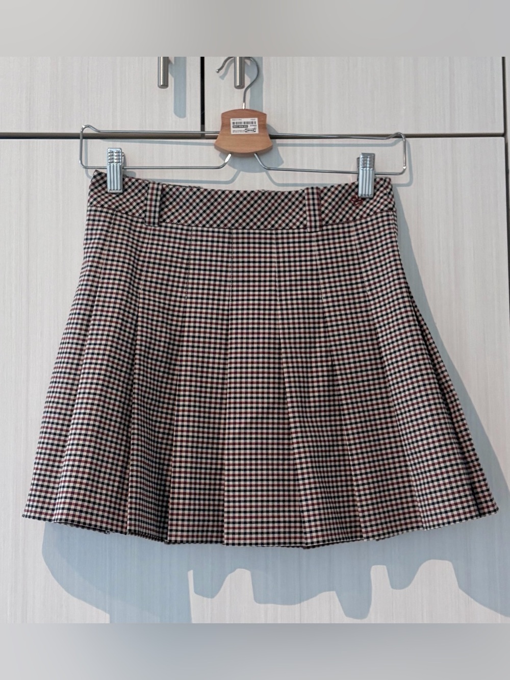 Plaid Pleated Mini Skirt Aritzia Sunday Best